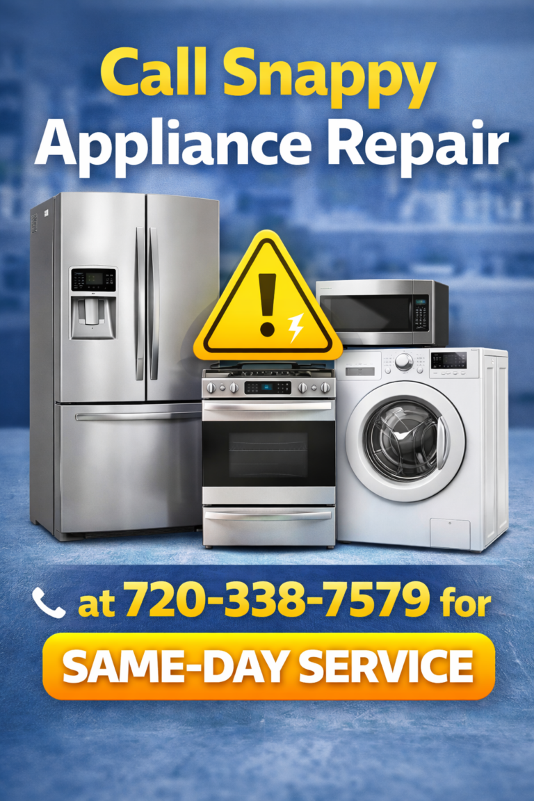 Appliance Repair Services in Colorado
