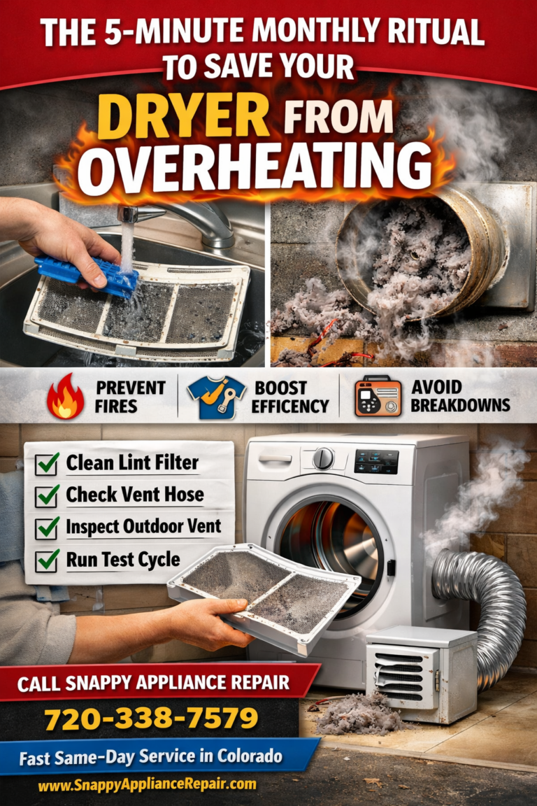 Cleaning dryer lint filter to prevent overheating and improve airflow